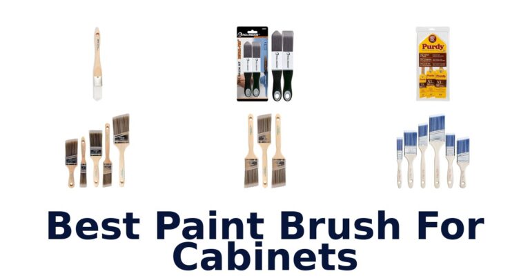 best paint brush for cabinets