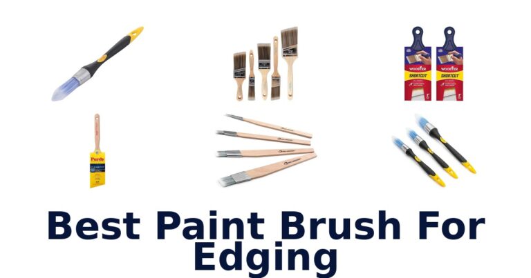 best paint brush for edging