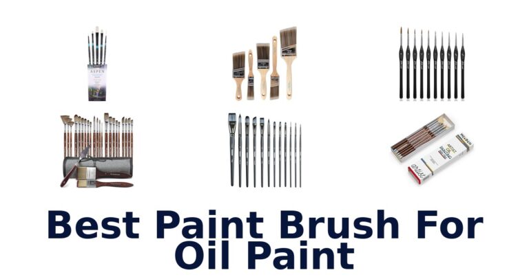 best paint brush for oil paint