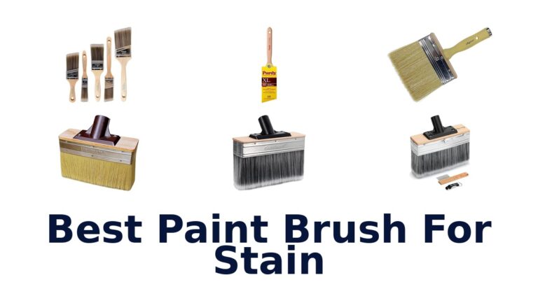 best paint brush for stain