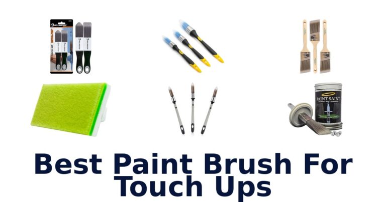 best paint brush for touch ups