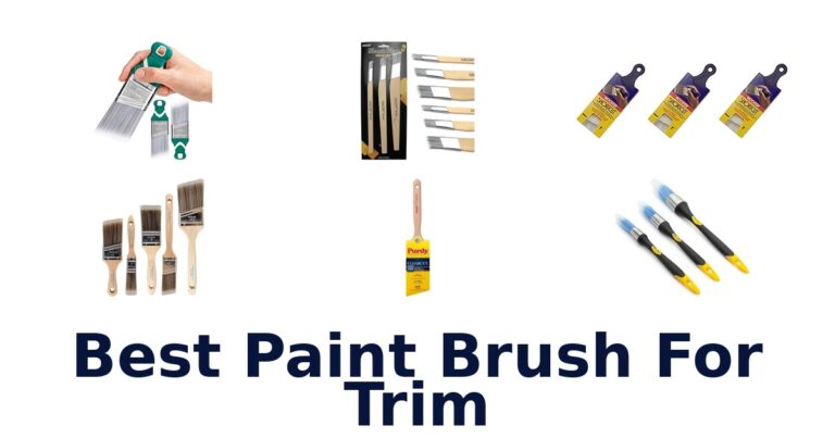 best paint brush for trim