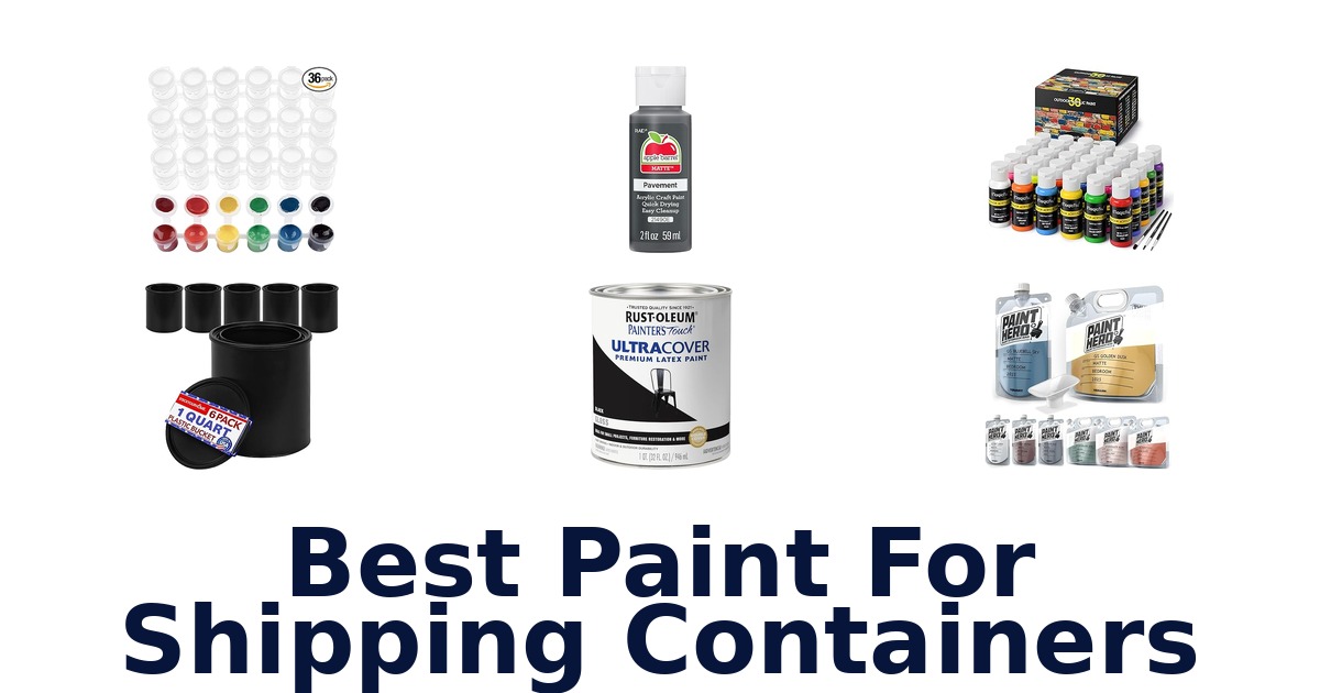 best paint for shipping containers