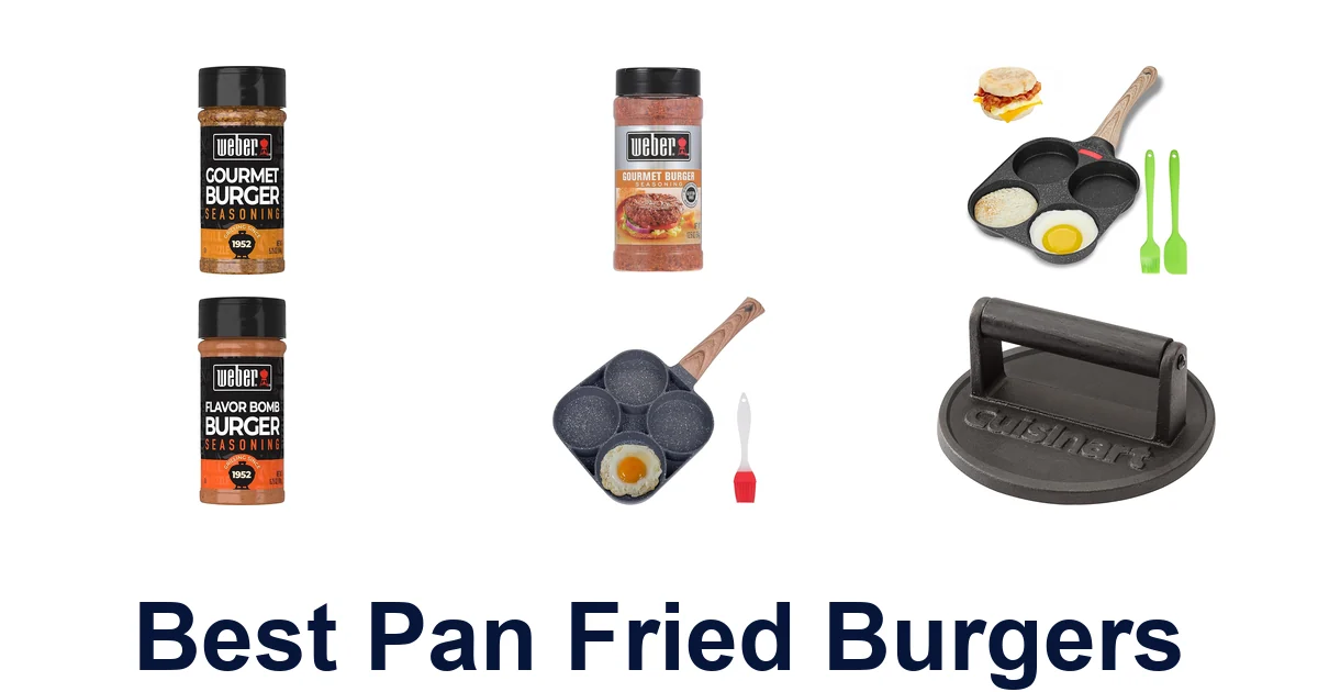 best pan fried burgers