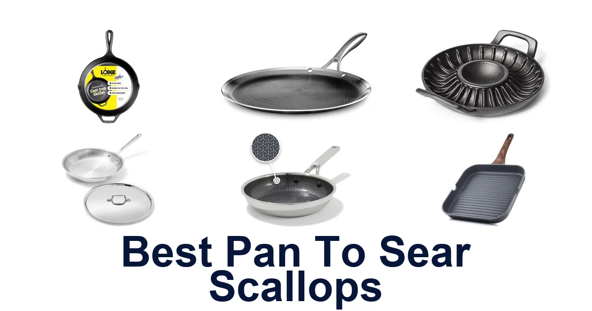 best pan to sear scallops
