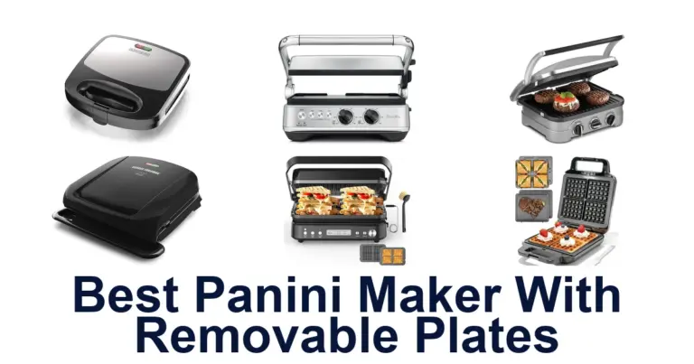best panini maker with removable plates