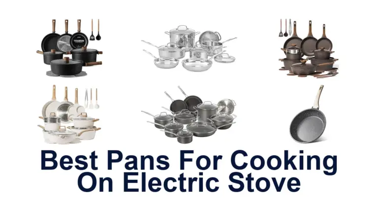 best pans for cooking on electric stove