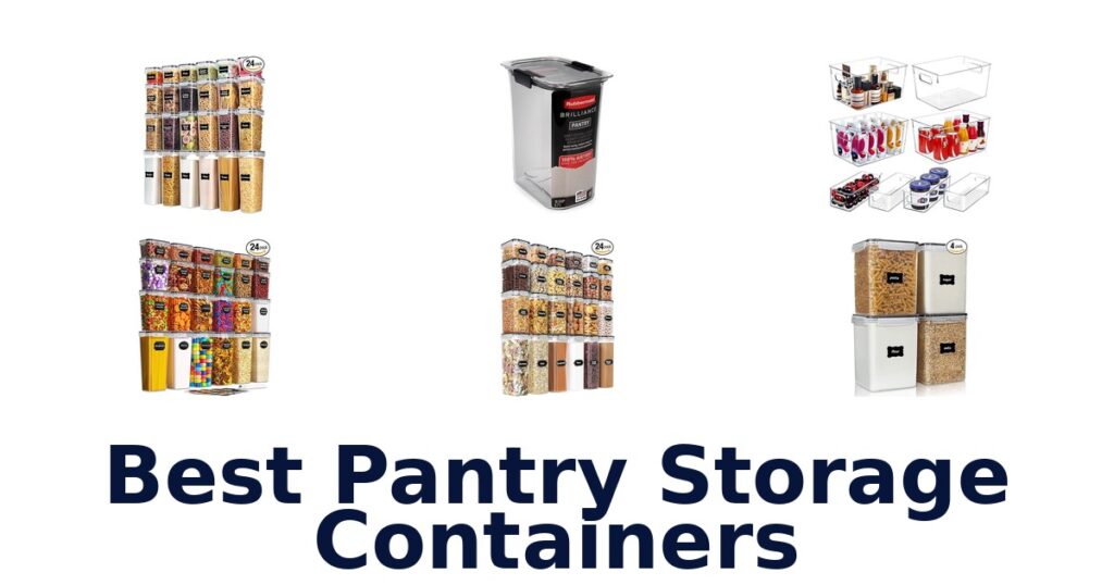 Best Pantry Storage Containers: Top 10 Picks | Homestead Authority