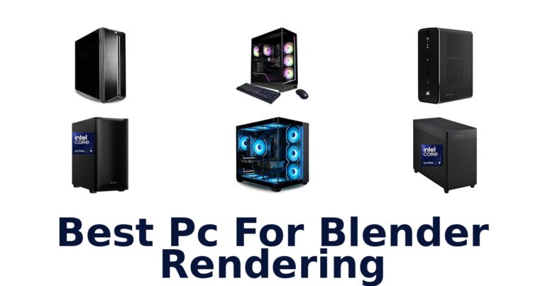 best pc for blender rendering