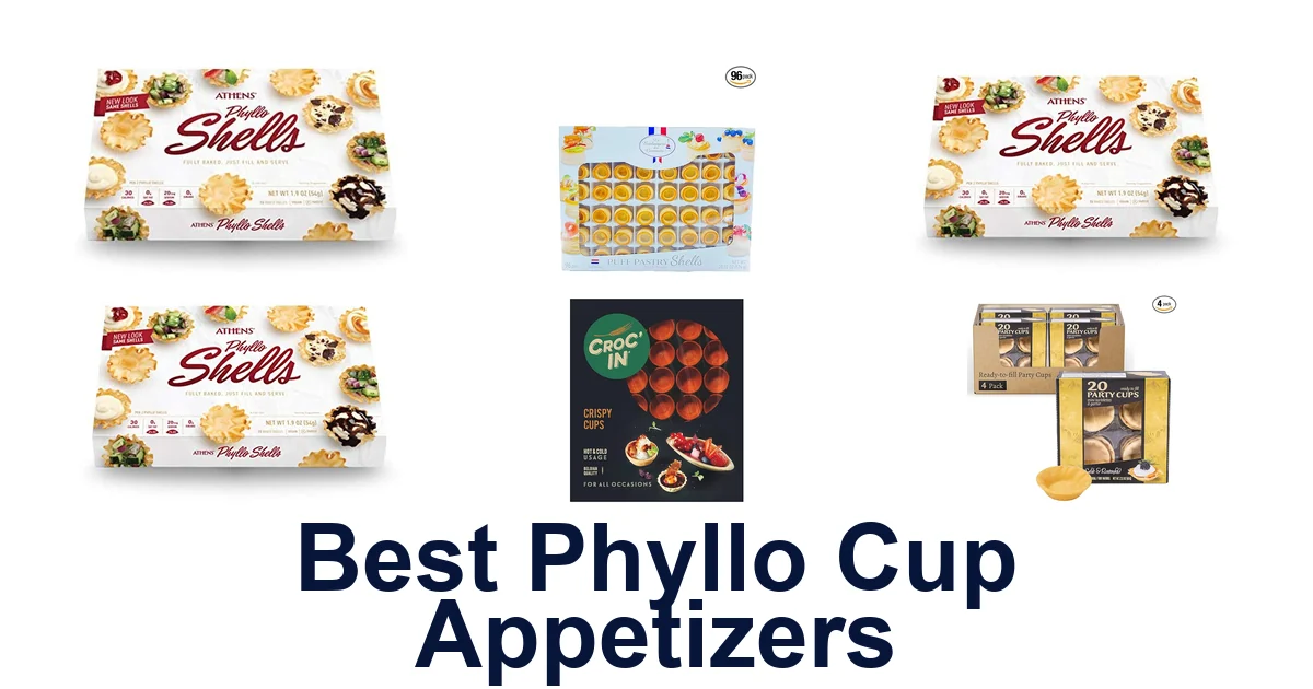 best phyllo cup appetizers