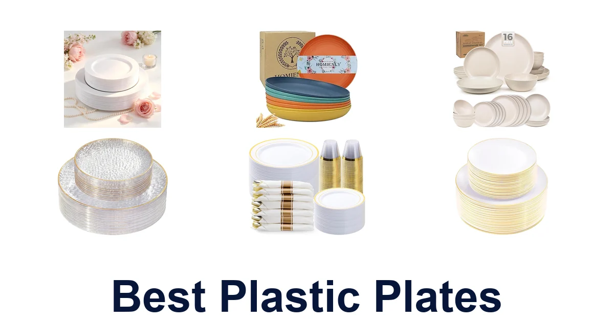 best plastic plates