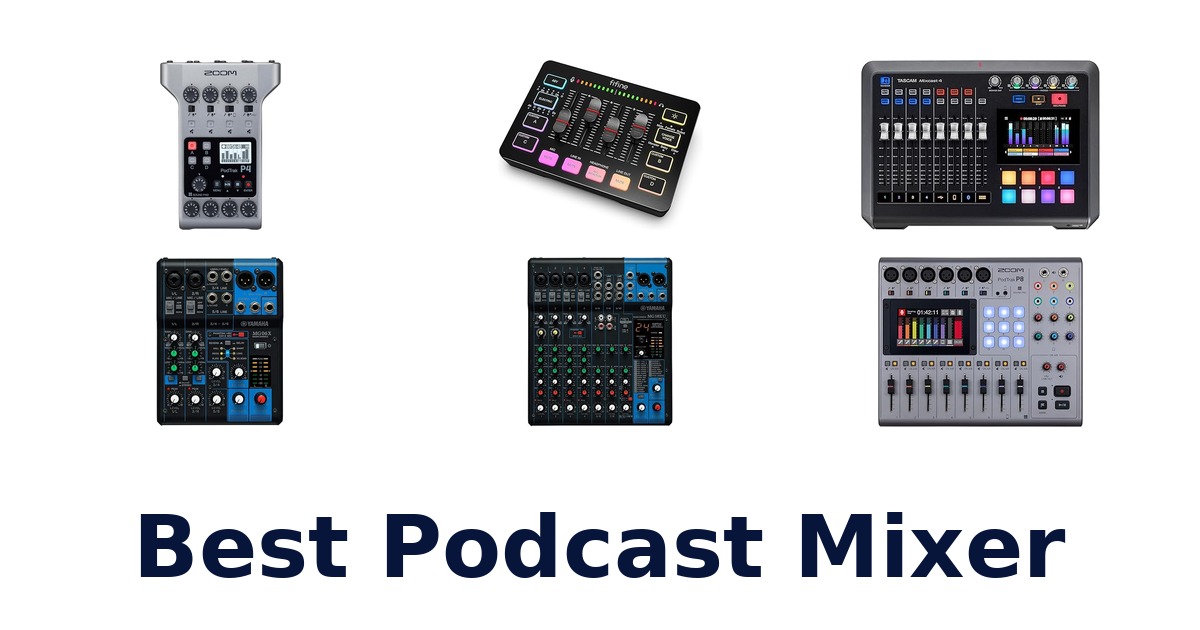 best podcast mixer