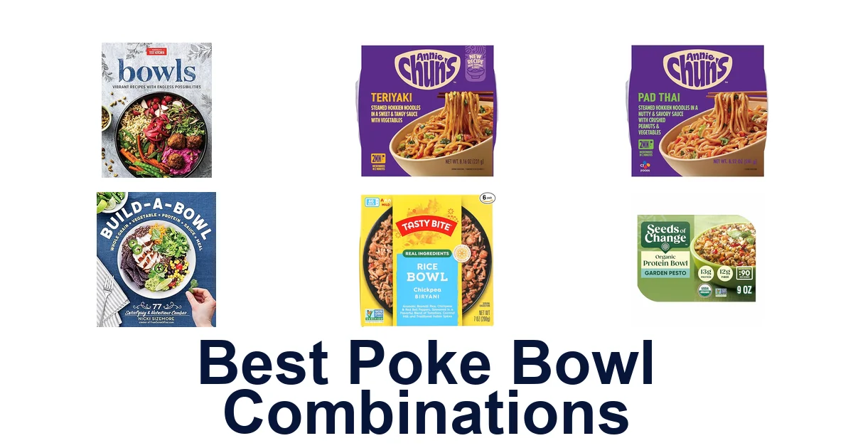 best poke bowl combinations