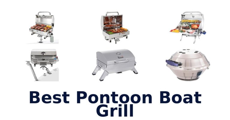 best pontoon boat grill