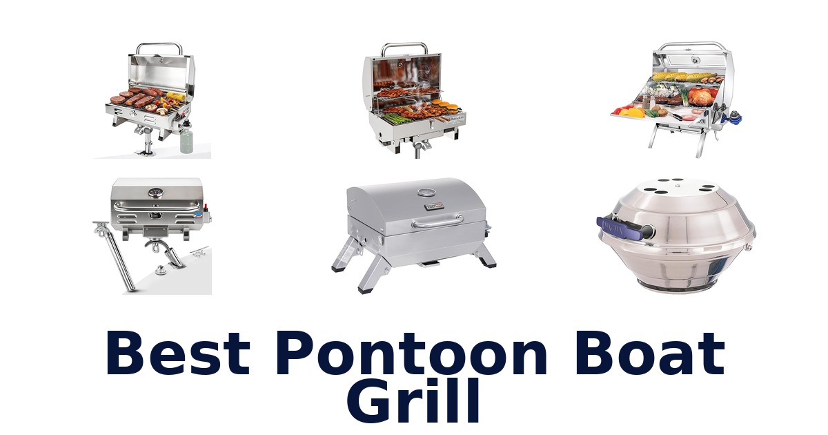 best pontoon boat grill