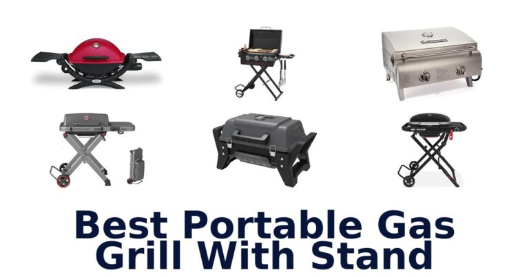 best portable gas grill with stand