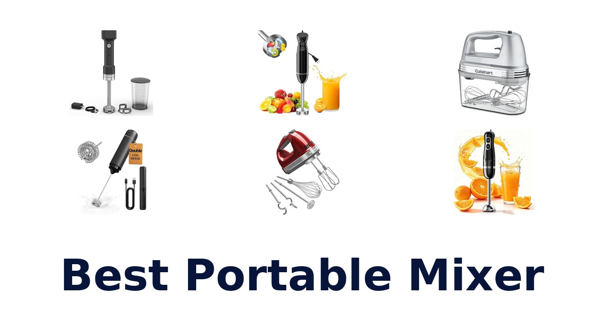 best portable mixer