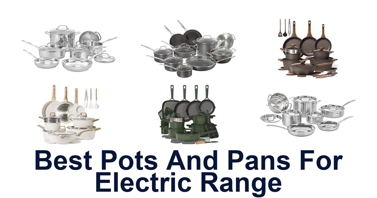best pots and pans for electric range