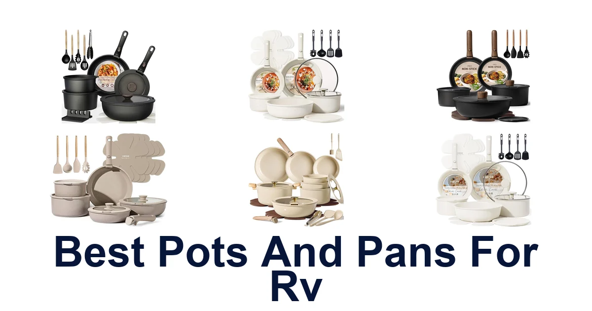 best pots and pans for rv