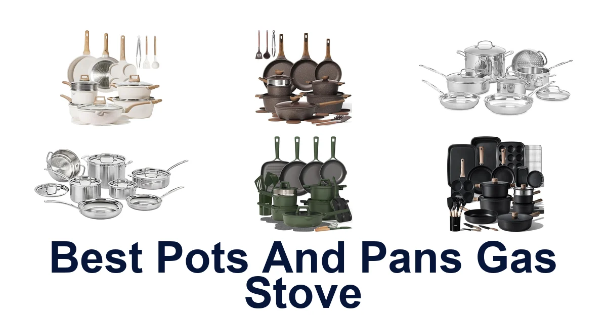 best pots and pans gas stove