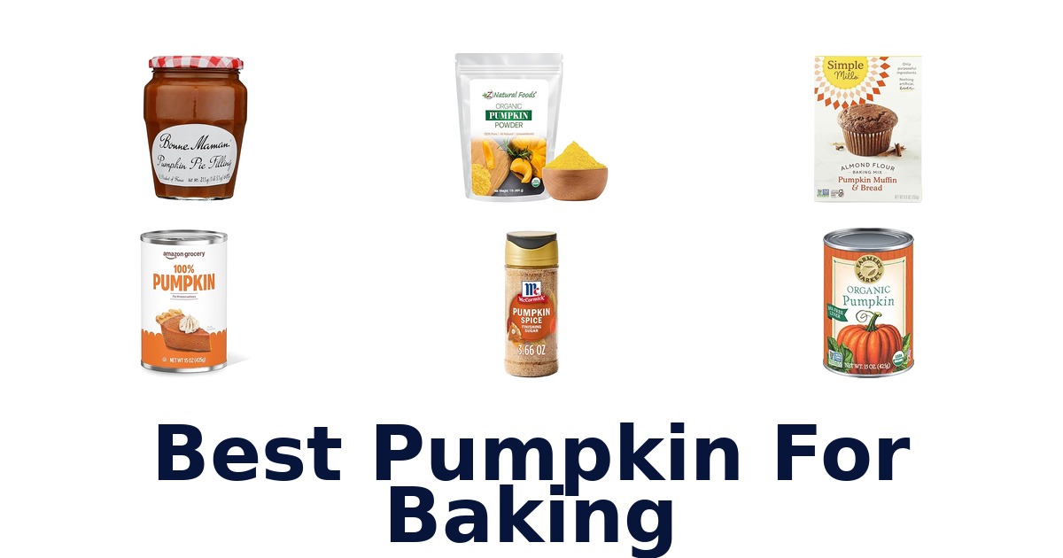 best pumpkin for baking
