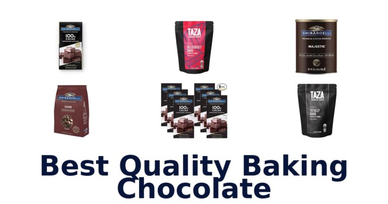 best quality baking chocolate