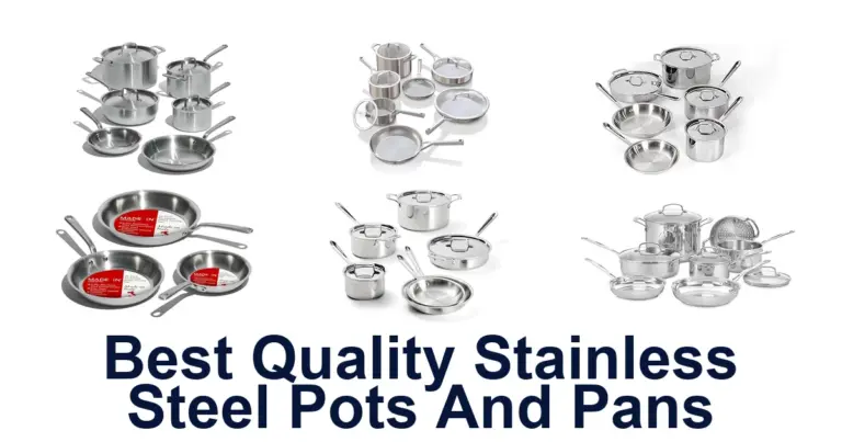 best quality stainless steel pots and pans