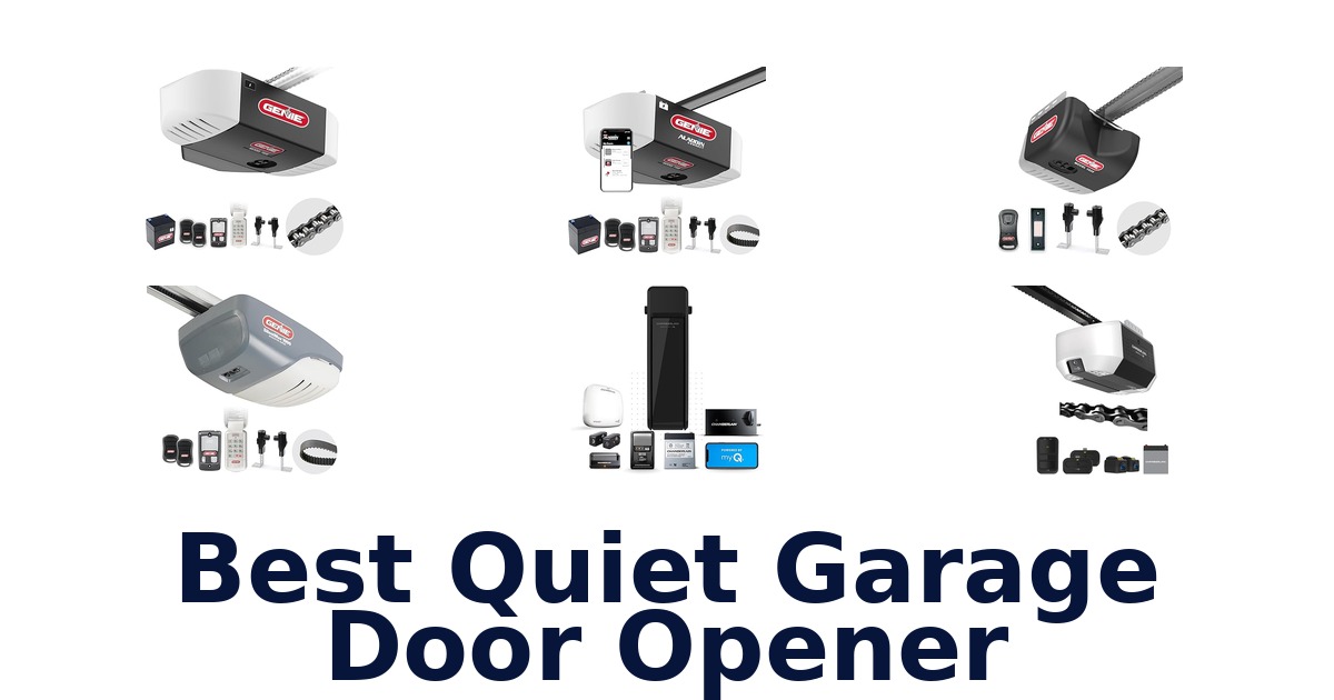 best quiet garage door opener