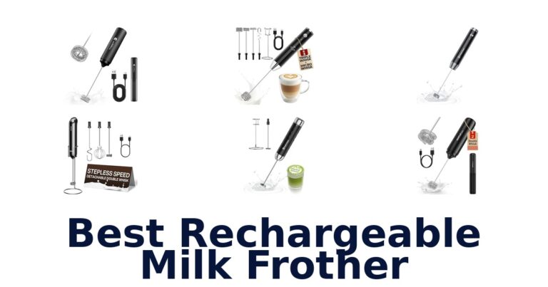 best rechargeable milk frother