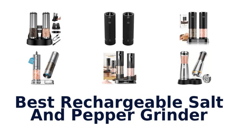 best rechargeable salt and pepper grinder