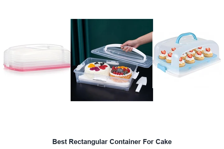 Best Rectangular Container For Cake