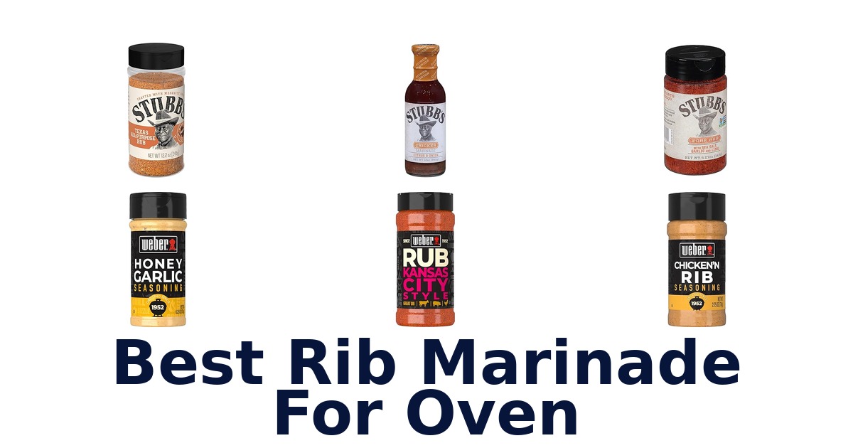 best rib marinade for oven