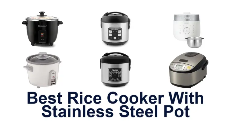best rice cooker with stainless steel pot