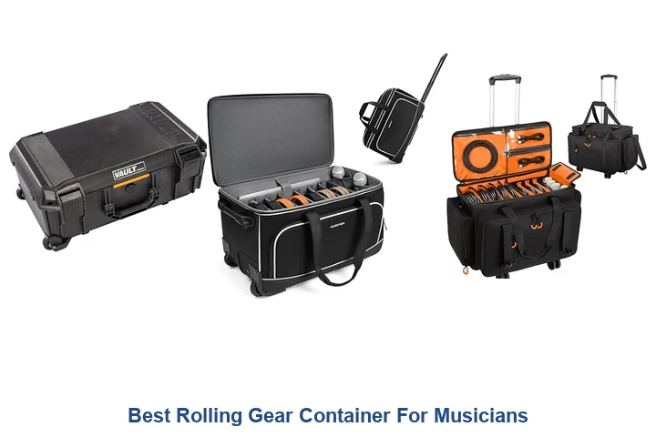 Best Rolling Gear Container For Musicians