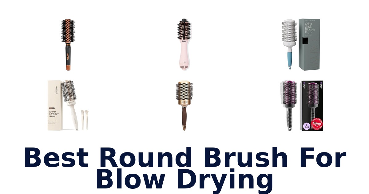 best round brush for blow drying