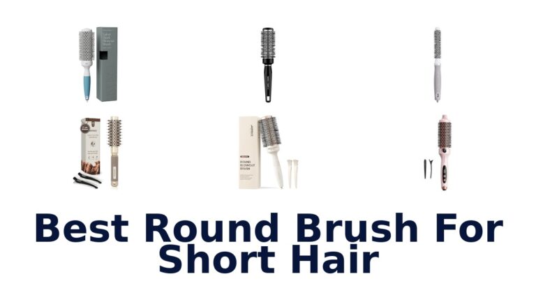 best round brush for short hair