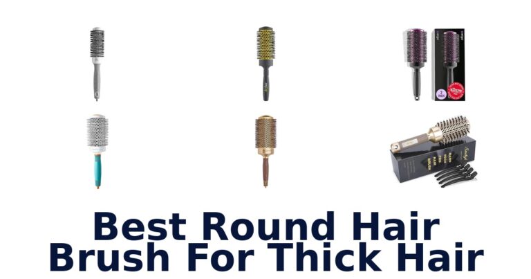 best round hair brush for thick hair