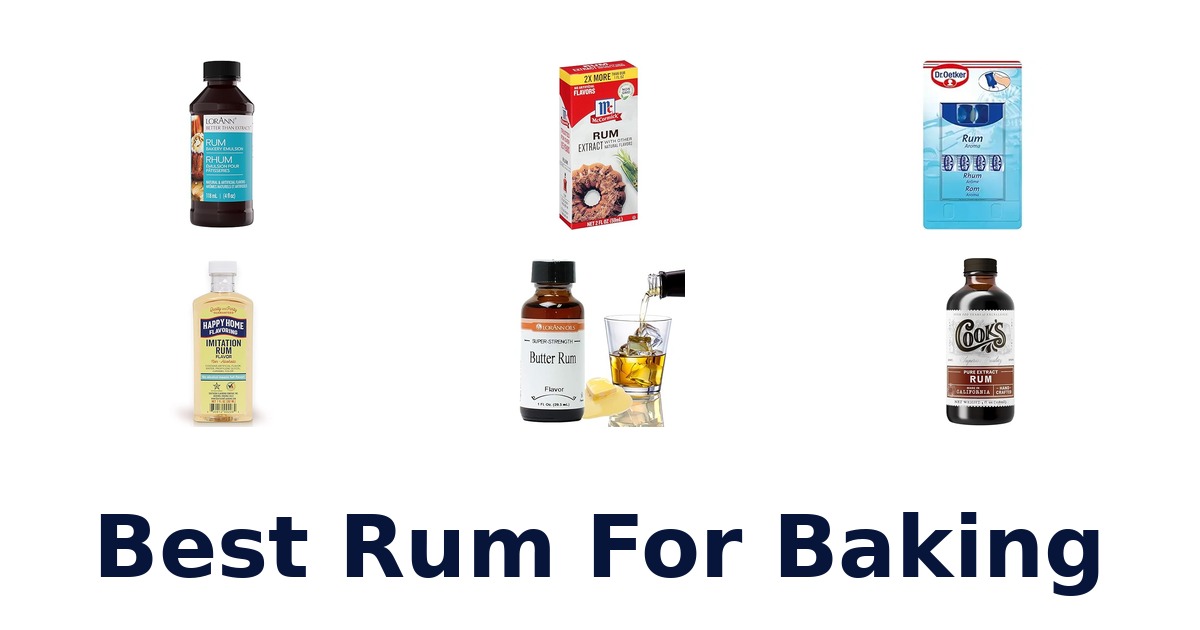 best rum for baking