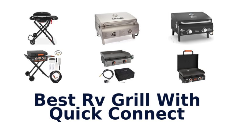 best rv grill with quick connect