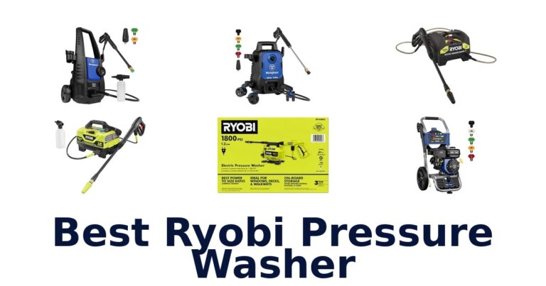 best ryobi pressure washer