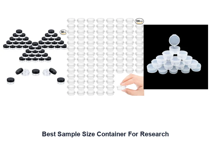 Best Sample Size Container For Research