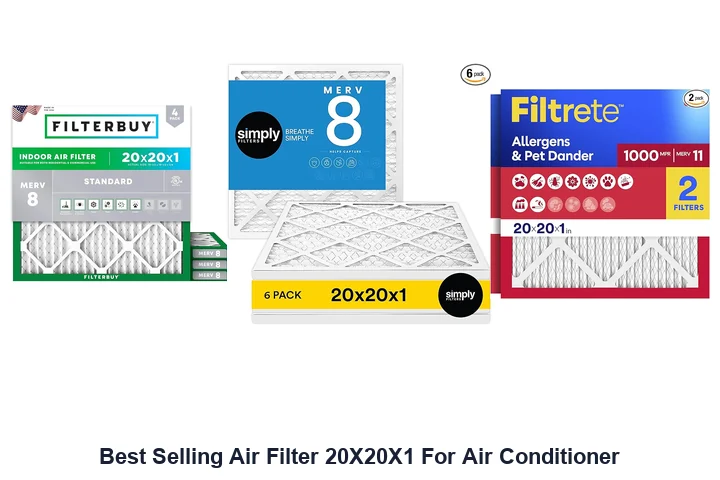 Best Selling Air Filter 20X20X1 For Air Conditioner