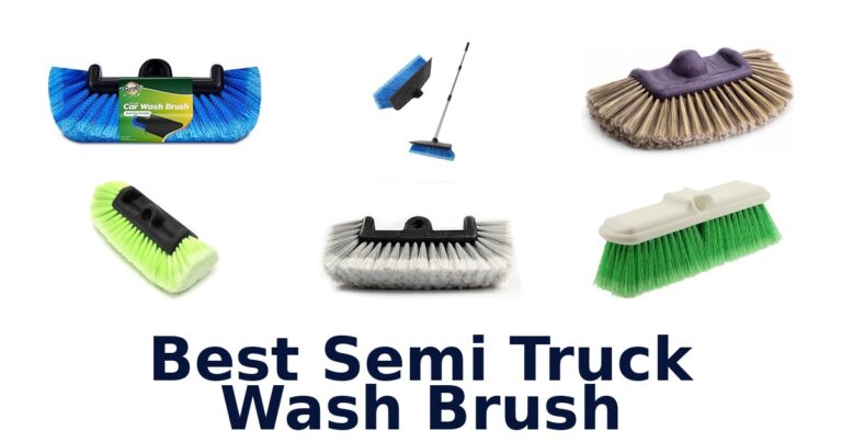 best semi truck wash brush