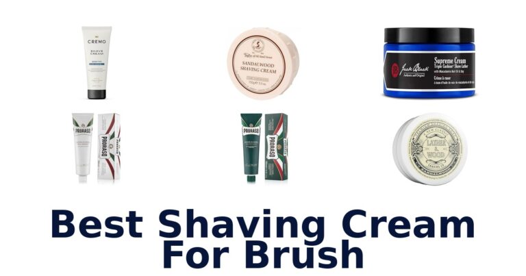 best shaving cream for brush