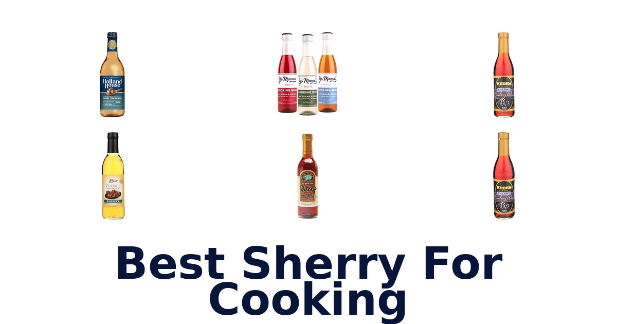 best sherry for cooking
