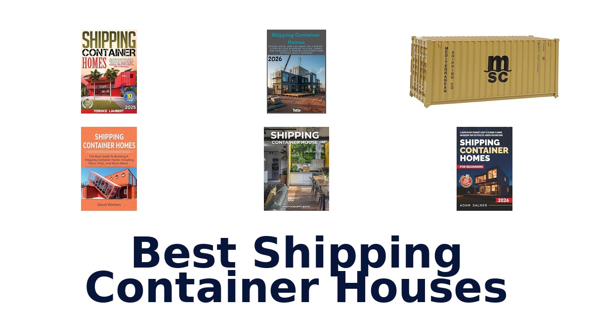 best shipping container houses