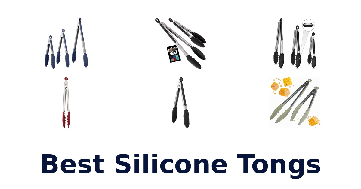 best silicone tongs
