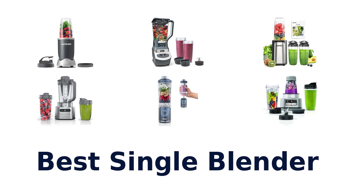 best single blender
