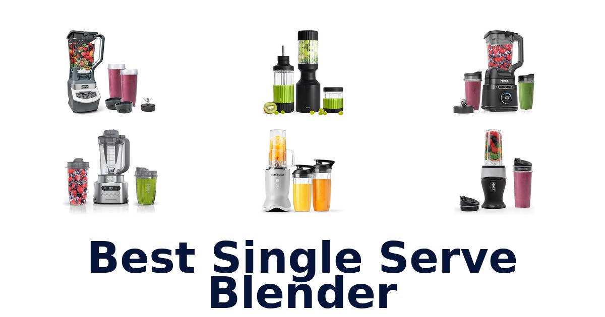 best single serve blender