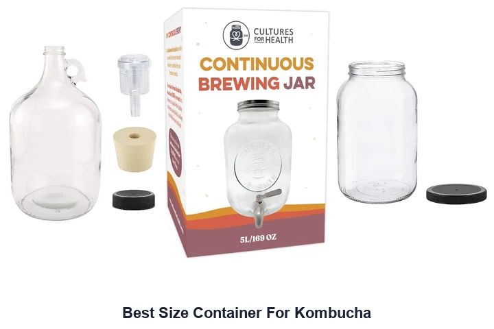Best Size Container For Kombucha